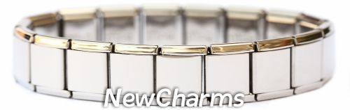 13mm Starter Bracelet (Brushed, 18 links)