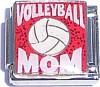 CA9104 Volleyball Mom Italian Charm