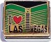 CT9158 I Love Las Vegas Night Sky Italian Charm