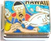 Hawaii Snorkle/Skuba Italian Charm