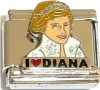 CT9341 I Love Diana Italian Charm