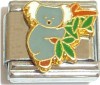 CT9350 Gray Koala Bear Italian Charm