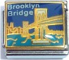CT9367 Brooklyn Bridge Italian Charm