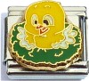 Yellow Baby Bird Italian Charm