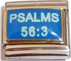 Psalms 56:3 Italian Charm