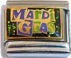 CT6157 Mardi Gras Italian Charm