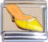CT6200 High Heel Shoe Yellow Italian Charm