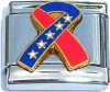 CT6237 USA Ribbon Italian Charm