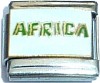 CT6284 AFRICA on White Italian Charm