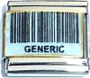 CT6290 GENERIC Barcode Italian Charm