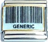 CT6290 Generic Bar Code Italian Charm