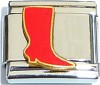 CT6331 Red Boot Italian Charm