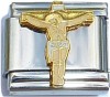 CT6339 Jesus on Cross Italian Charm