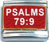 Psalms 79:9 Italian Charm