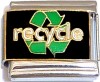 recycle Italian Charm