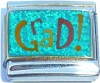 CT6444 Grad on Aqua with Glitter
