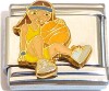 CT6446 Basketball Player Italian Charm