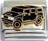 CT6488 Black Hummer Italian Charm