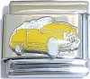 CT6491 Yellow Car Italian Charm