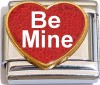 CT6511 Be Mine Red Heart Italian Charm