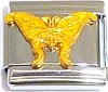 CT6566 Yellow Butterfly Italian Charm