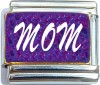 CT6570 Mom on Purple Italian Charm