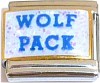 Wolf Pack Italian Charm