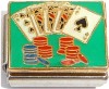 Cards and Chips Italian Charm