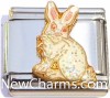 CT9443 White Rabbit Italian Charm