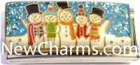 CT9475 Snowmen Superlink Italian Charm