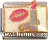 CT9495 Pink Lipstick Italian Charm