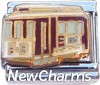CT9722 Trolley Car Italian Charm