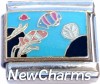 CT9754 Tropical Fish Italian Charm