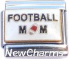 CT9761 Football Mom Italian Charm