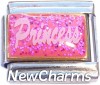 CT9765 Princess on Pink Italian Charm