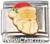 CT9772 Santa Face Italian Charm