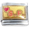 CT9805 Mount CT9799 Love SF San Franciso Italian Charm