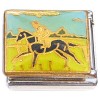 CT9826 Horse Back Riding in Field Italian Charm