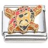 CT9836 Pirate with Eye Patch Italian Charm
