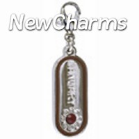 CE138 January Enamel Dangle