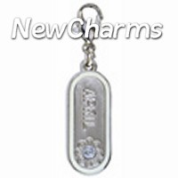 CE141 April Enamel Dangle