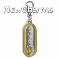 CE148 November Enamel Dangle