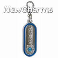 CE149 December Enamel Dangle