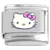 TV1027 Hello Kitty Pink Bow Value Italian Charm