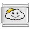 TV1041 Smiling Cloud Sunshine Value Italian Charm