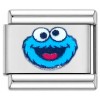TV1045 Blue Puppet Face Value Italian Charm