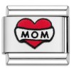TV1046 Mom Ribbon Heart Value Italian Charm