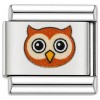 TV1052 Owl Face Value Italian Charm
