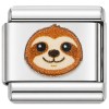 TV1064 Sloth Face Value Italian Charm