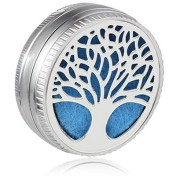 ML01 Tree of Life Essential Oil Locket for Facemask side view